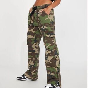 Big Moves Camouflage Cargo Pants